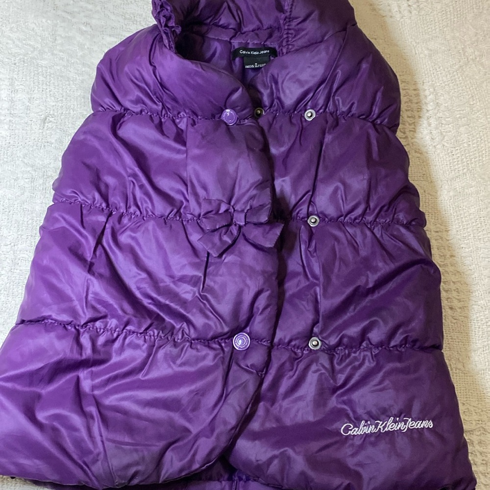 Calvin Klein puffer vest for girls